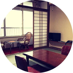 山荘神奈のんびりゆったりの客室。